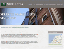 Tablet Screenshot of neerlandia1888.nl